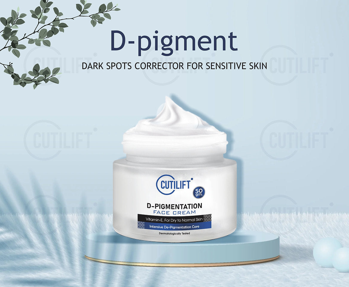 Cutilift D-Pigmentation Cream 50 gm | FDA Approved Skin Lightening Cream