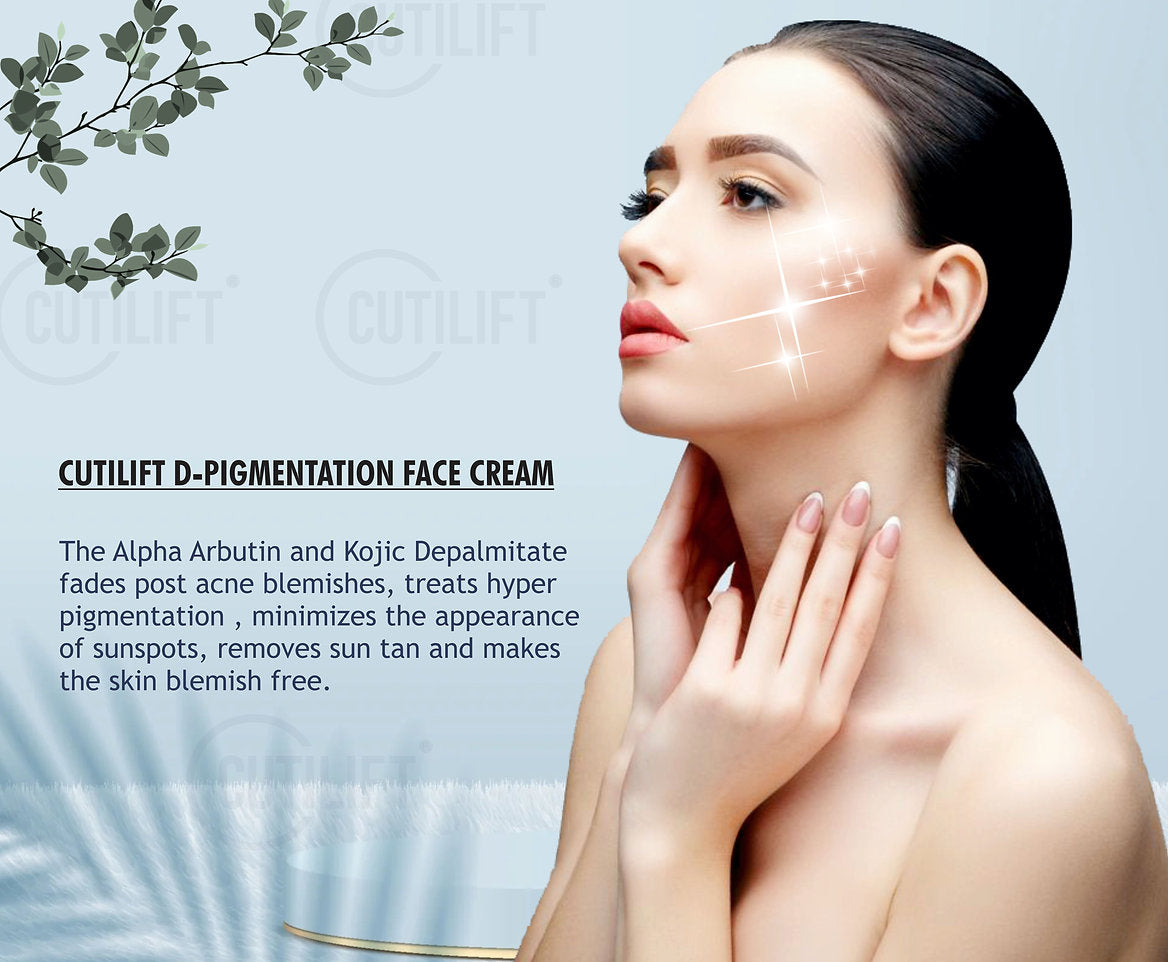 Cutilift D-Pigmentation Cream 50 gm | FDA Approved Skin Lightening Cream