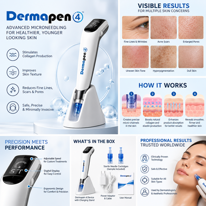 Dermapen 4™ Professional Microneedling Device | COSDERMA