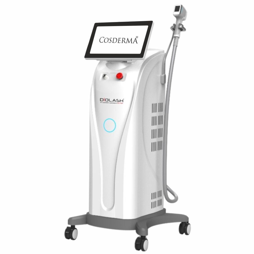 Cosderma Diolash Ultra – FDA Approved 1200W Diode Laser Hair Removal Machine with USA Coherent Laser Bars | Up to 50 Million Shots