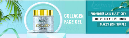 Leeposh FDA Approved Collagen Gel Cream - Anti-Aging Face Moisturizer - Day & Night