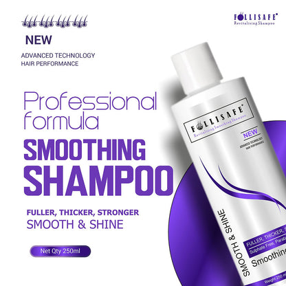 Follisafe Smoothing Shampoo – Professional Formula for Smooth and Shiny Hair