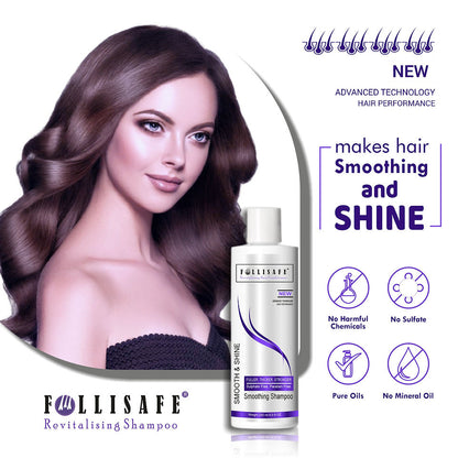 Follisafe Smoothing Shampoo – Professional Formula for Smooth and Shiny Hair