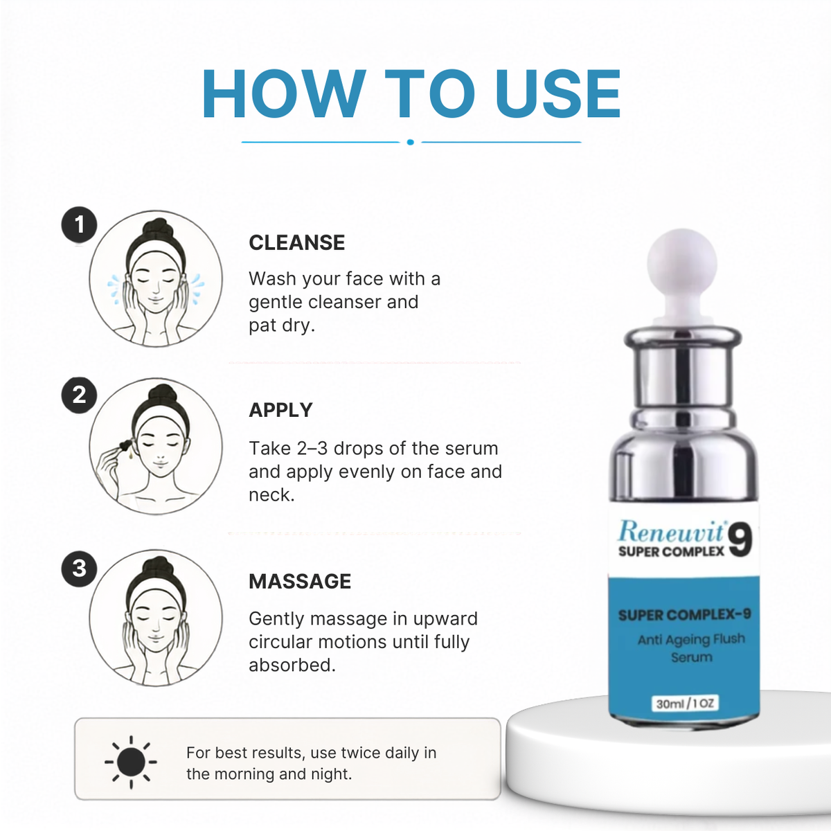 Cosderma Reneuvit Super Complex 9 Serum – Advanced Anti-Aging & Skin Renewal