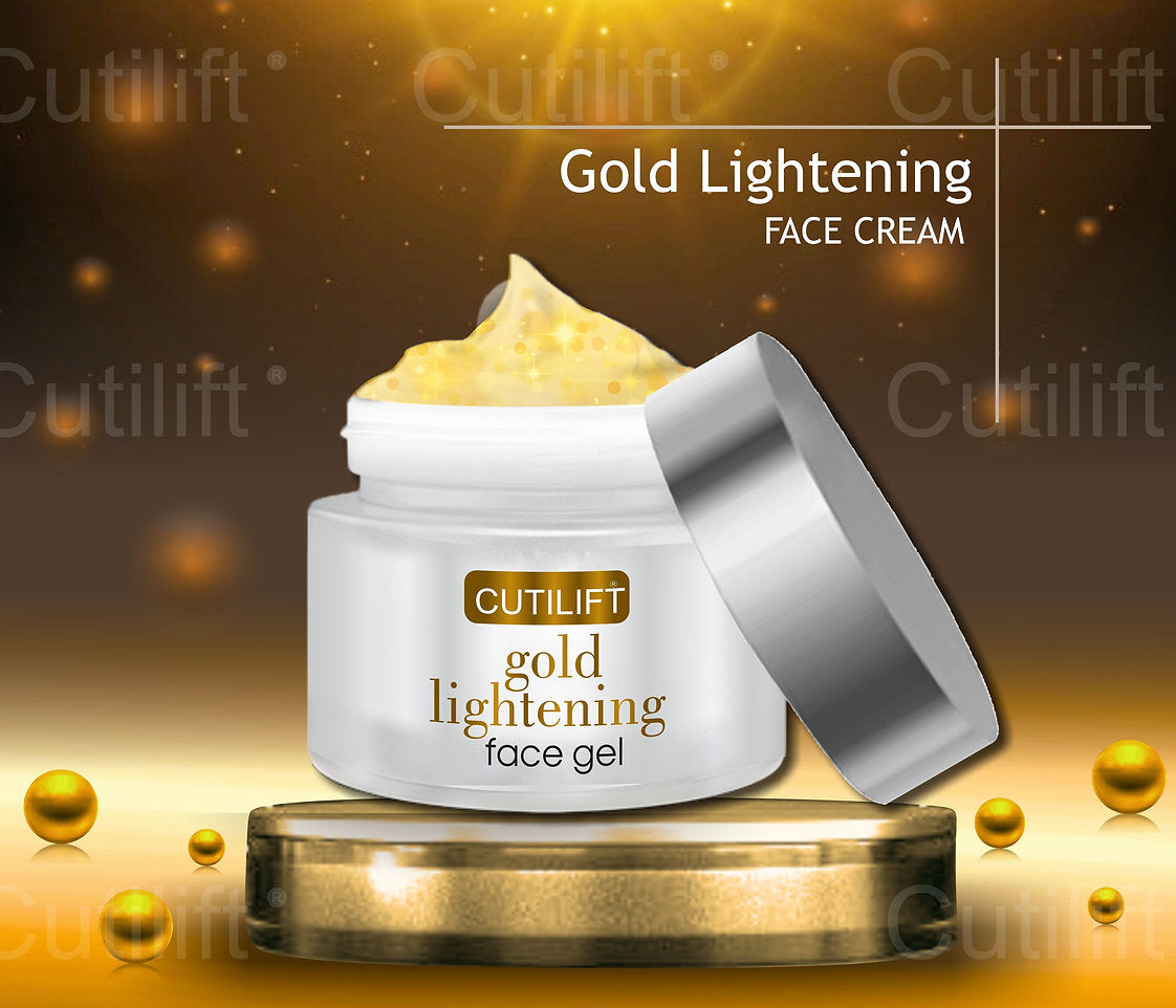 Gold Lightening Face Gel | Smoothing, Lightening & Rejuvenating