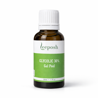 Leeposh Glycolic 30% Gel Peel | Skin Brightening & Exfoliating AHA Peel