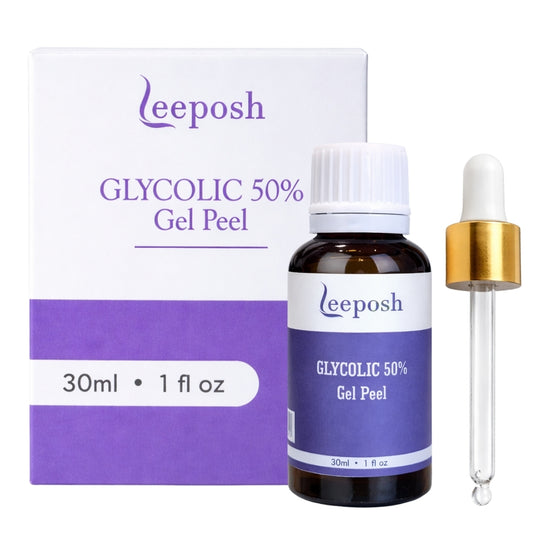 Leeposh Glycolic 50% Gel Peel – Professional AHA Peel for Skin Rejuvenation