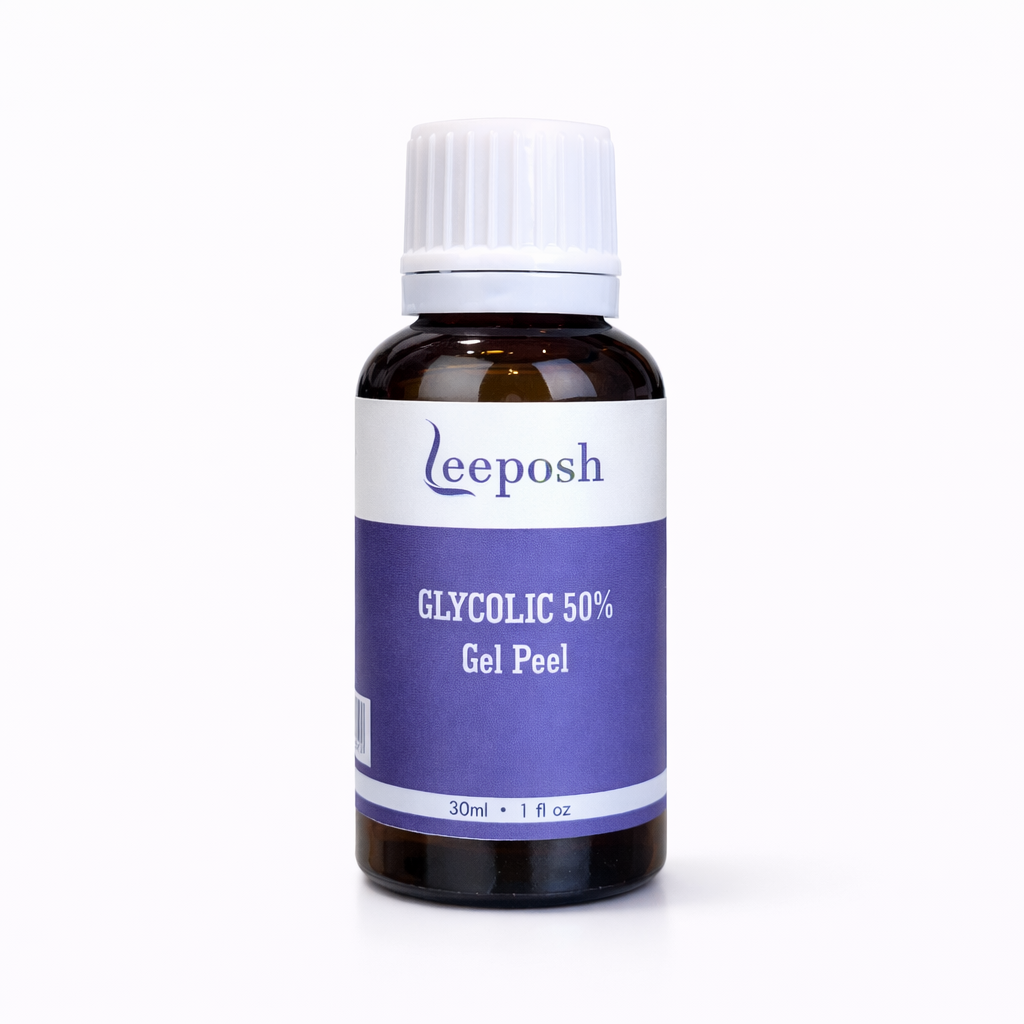 Leeposh Glycolic 50% Gel Peel – Professional AHA Peel for Skin Rejuvenation