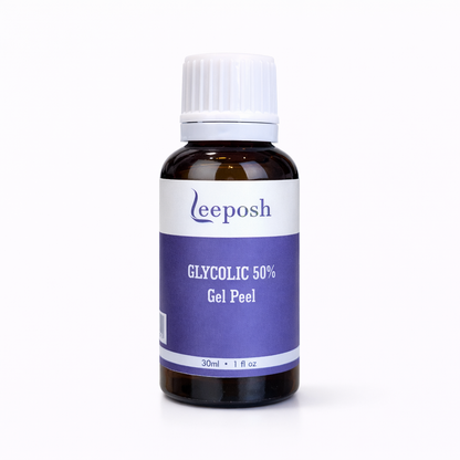 Leeposh Glycolic 50% Gel Peel – Professional AHA Peel for Skin Rejuvenation