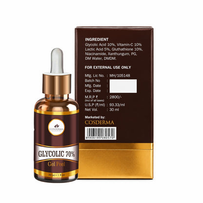 Cosderma Glycolic 70% Peel