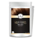 Cosderma Hair Building Fiber Refill Pack Dark Brown (Pack of 2) | Hair Loss Concealer