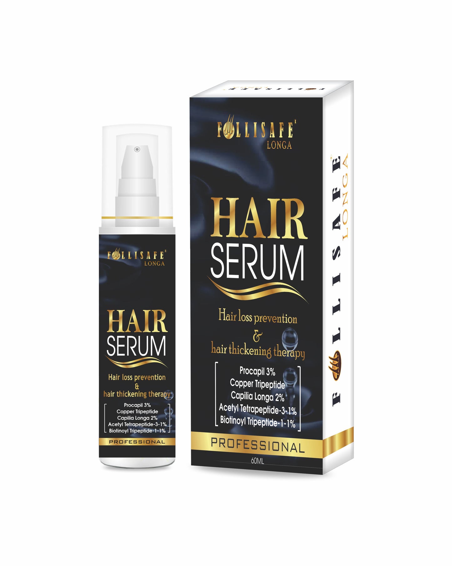Follisafe Longa Hair Serum – Professional Hair Loss Prevention & Thickening Therapy