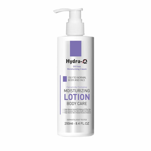 Hydra Q Oil-Free Moisturizing Cream with Ceramide Complex for Oily to Normal Skin - 250ml