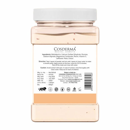Cosderma Vitamin C Jelly Mask – Skin Brightening, Pigmentation Control & Glow Boosting Mask (650gm)