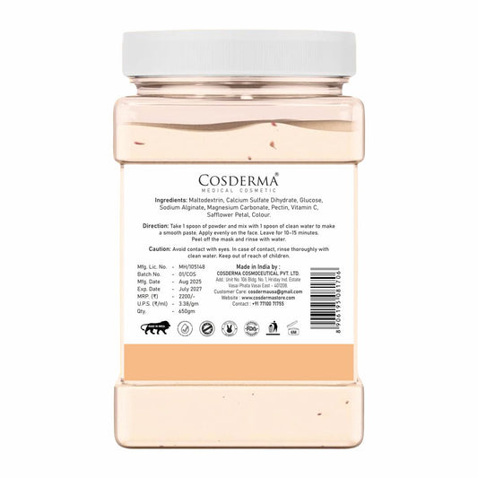 Cosderma Vitamin C Jelly Mask – Skin Brightening, Pigmentation Control & Glow Boosting Mask (650gm)
