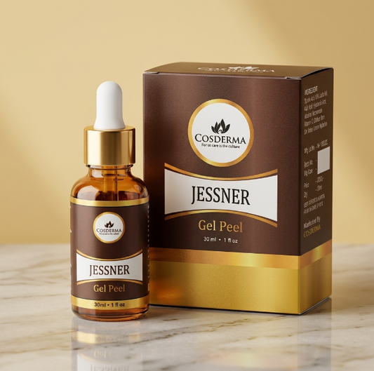 Cosderma Jessner Gel Peel – Advanced Chemical Peel for Acne Scars, Fine Lines, and Pigmentation