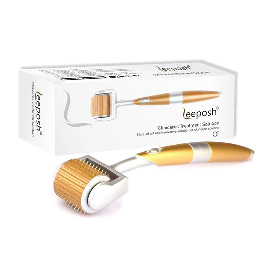 Leeposh Clinicares Treatment Solution Derma Roller 192 Needles: Advanced Micro-Needle Therapy for Anti-Aging and Scar Reduction