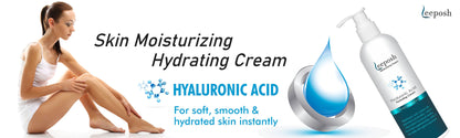 Leeposh Hyaluronic Acid Moisturizer – Intense Hydration & Anti-Aging Cream