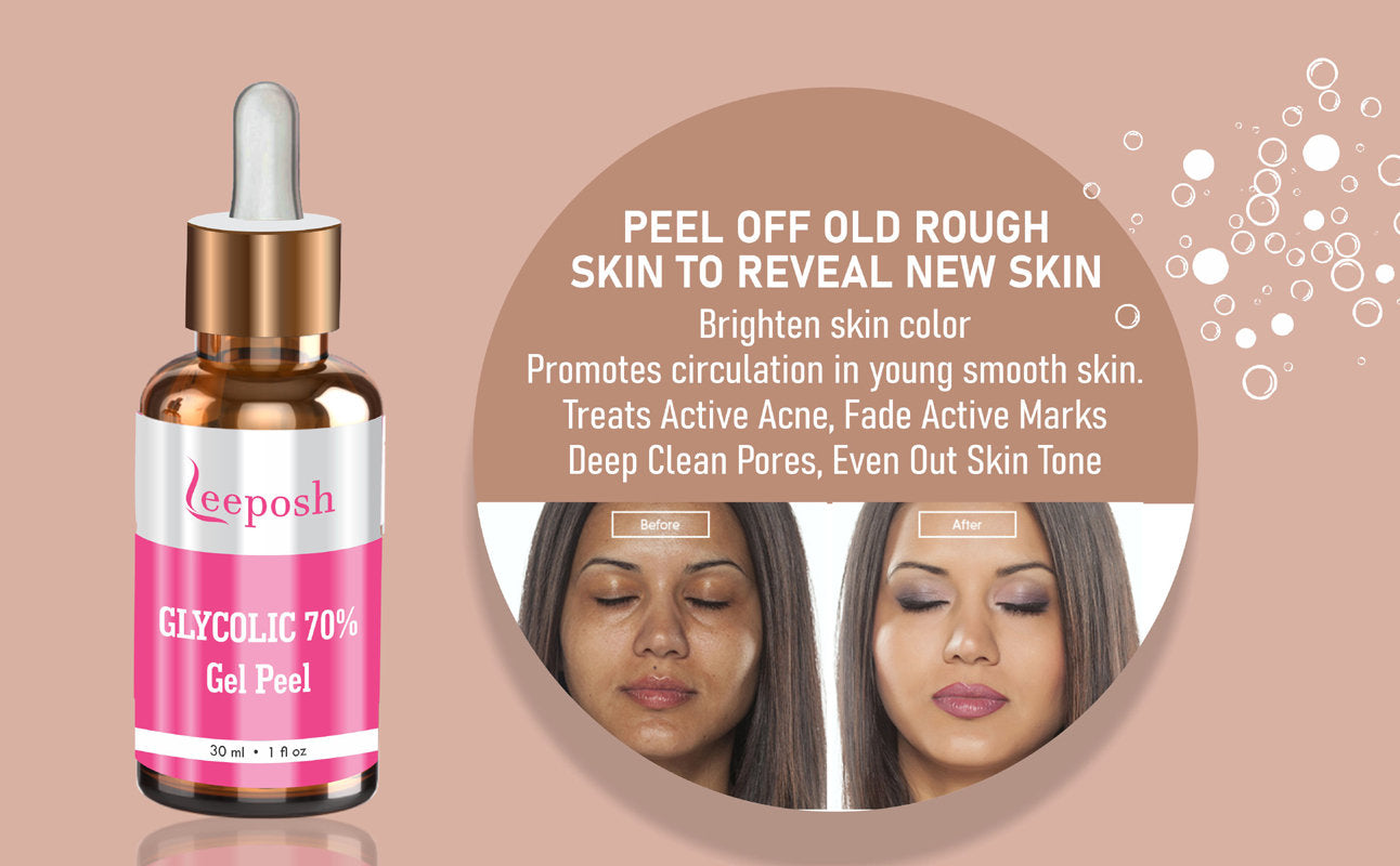 Leeposh 70% Glycolic Acid Peel - Radiant Skin Treatment