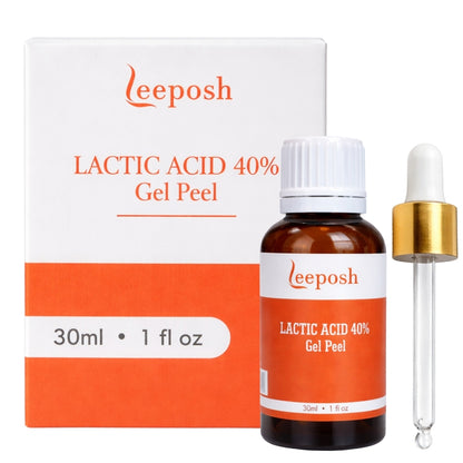 Leeposh Lactic Acid 40% Gel Peel for Melasma, Deep Pigmentation, Blemishes & Glowing Skin