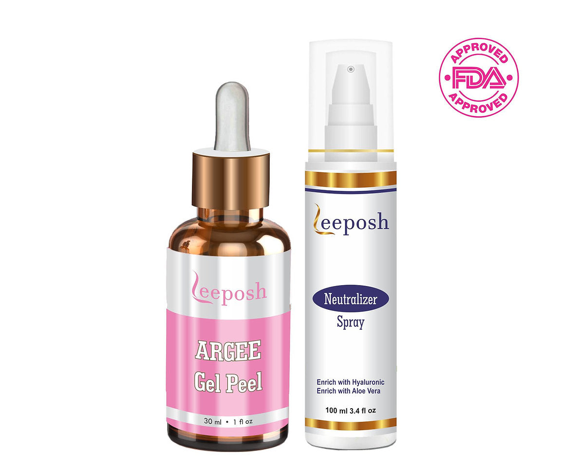 Leeposh Argee Peel - Lactic Acid & Arginine for Youthful, Radiant Skin