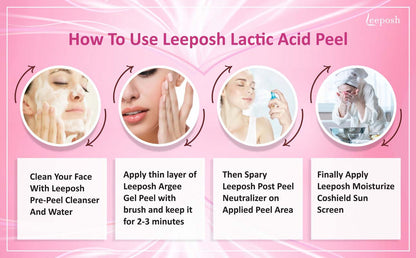 Leeposh Argee Peel - Lactic Acid & Arginine for Youthful, Radiant Skin