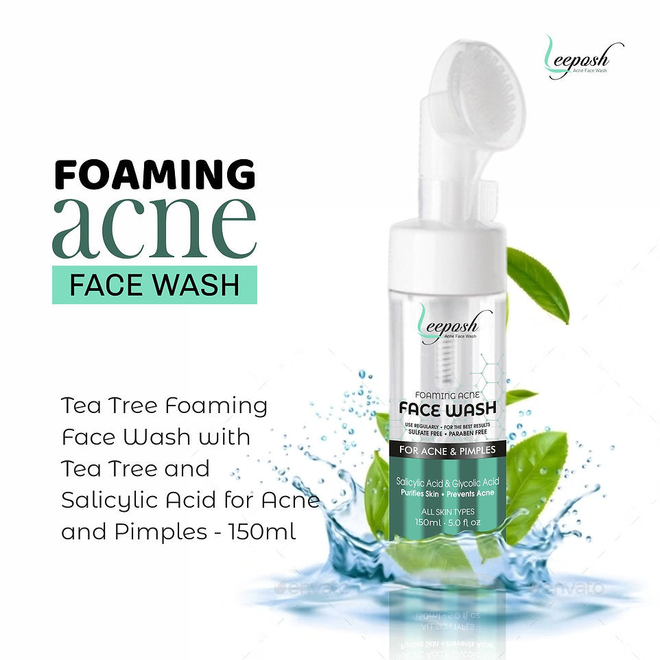 Leeposh Foaming Acne Face Wash-1