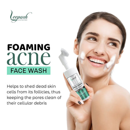 Leeposh Foaming Acne Face Wash-3