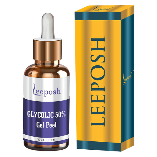 Leeposh Glycolic 50% Gel Peel – Professional AHA Peel for Skin Rejuvenation