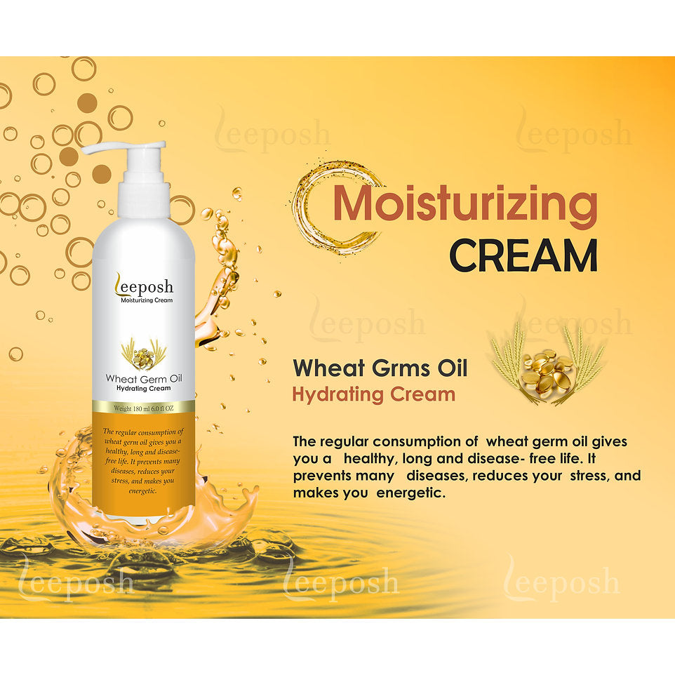 Leeposh Wheat Germ Oil Moisturizing Cream