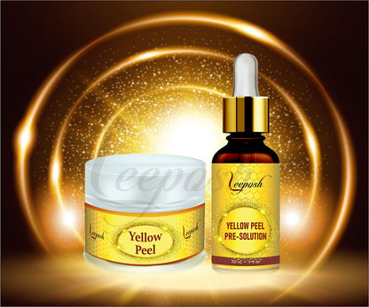 Leeposh Yellow Retinol Peel for Skin Rejuvenation & Pigmentation Removal