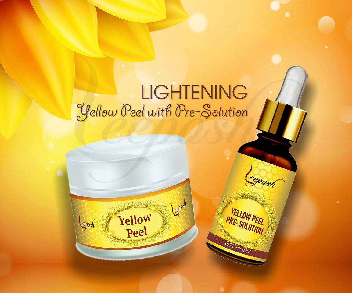 Leeposh Yellow Retinol Peel for Skin Rejuvenation & Pigmentation Removal