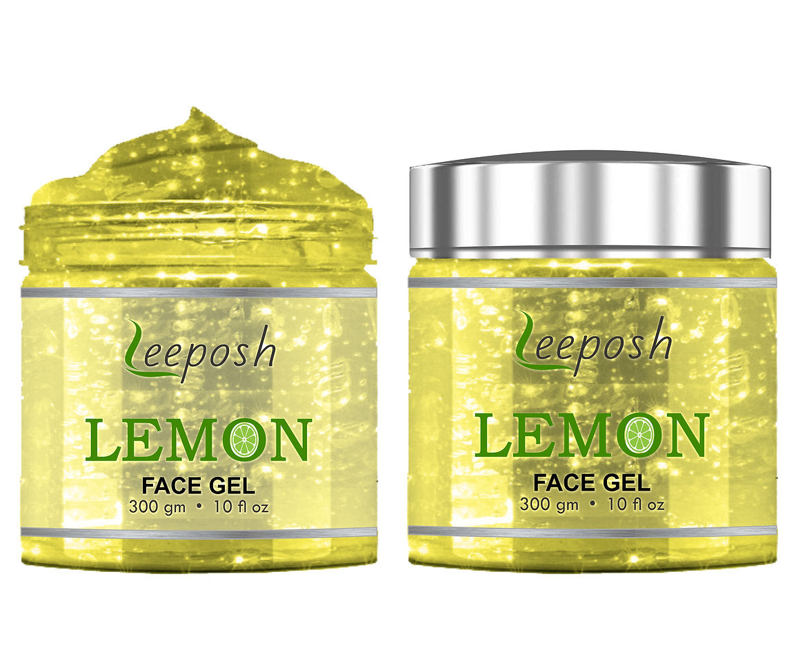 Leeposh Lemon Face Gel for Glow & Lightening | FDA Approved for Clear Skin