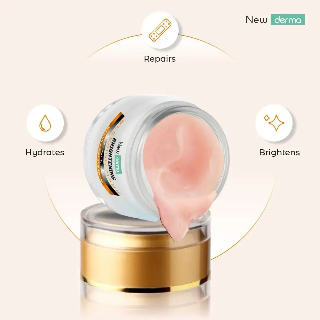 Newderma Brightening Sleeping Mask | Overnight Radiance Boost