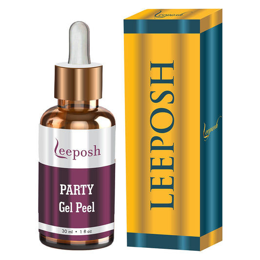 Leeposh Party Peel Insta Glow Peel | FDA Approved Glycolic Acid & Lactic Acid Combo Peel