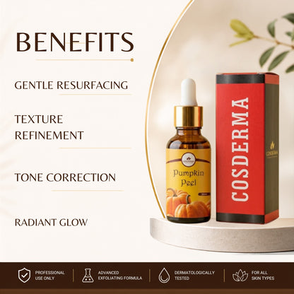 Cosderma Pumpkin Peel – Exfoliating Skin Treatment for Radiance