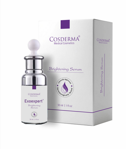 Cosderma Exoexpert Brightening Serum. Advanced Depigmenting & Radiance Restoration Formula.