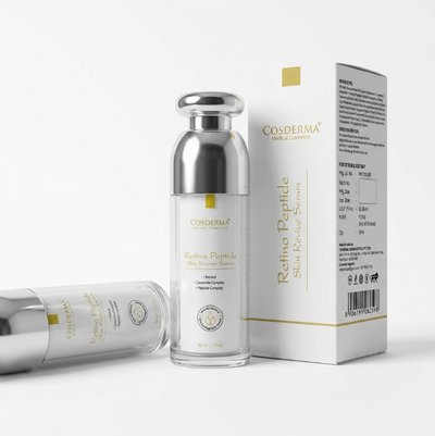 Cosderma Retino Peptide Skin Revive Serum – Retinol, Peptides & Ceramides Anti-Aging Face Serum (30ml)