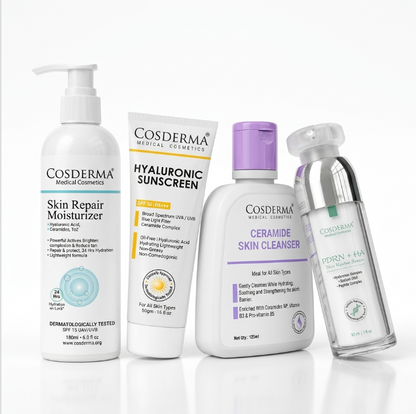 Cosderma PDRN HA Age Rewind Repair Kit – Anti-Aging & Skin Repair 4-Step Skincare Routine