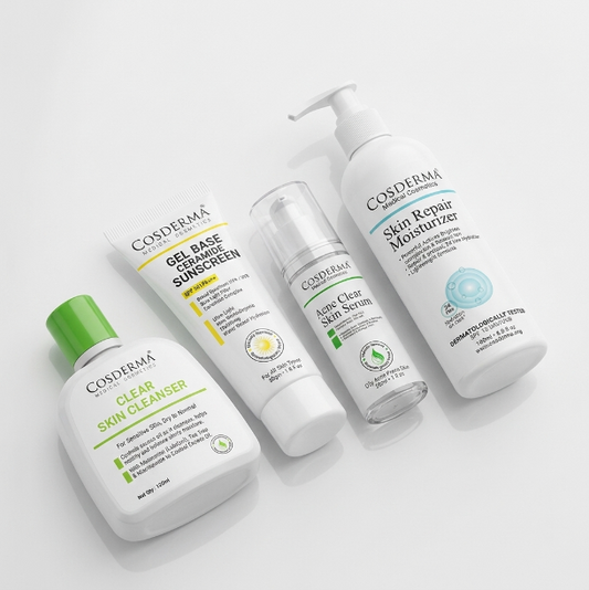Cosderma Acne Blemish Control Kit | Clear Skin Routine | 305 ml