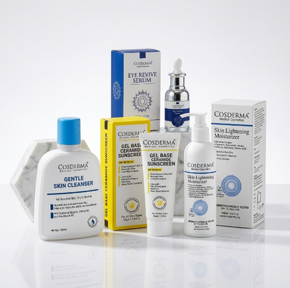 Cosderma Eye Perfection Kit – Complete 4-Step Dark Circle, Puffiness & Under Eye Care Routine