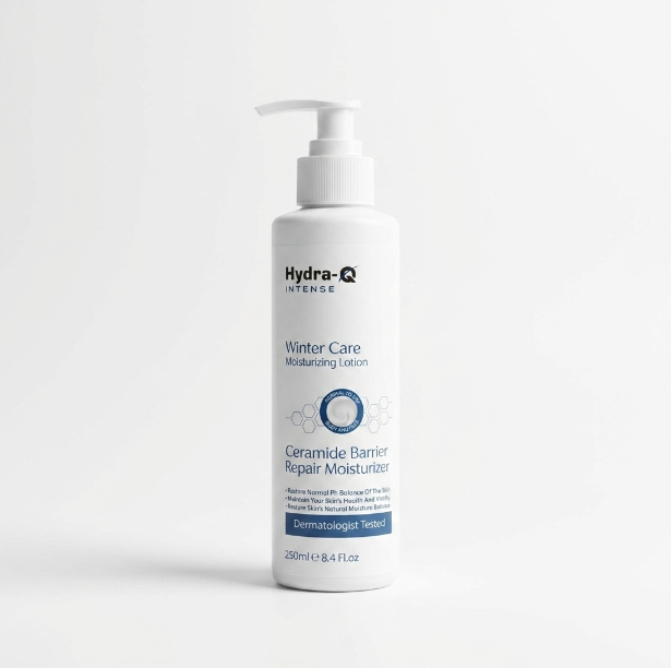 Cosderma Hydra-Q Intense Winter Care Moisturizing Lotion | Ceramide Barrier Repair Moisturizer (250ml)