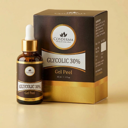 Cosderma Glycolic 30% Chemical Gel Peel with Tea Tree Extract – 30 ml