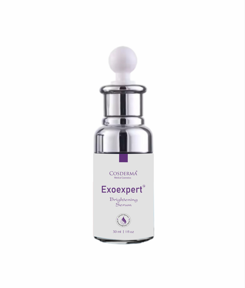 Cosderma Exoexpert Brightening Serum. Advanced Depigmenting & Radiance Restoration Formula.