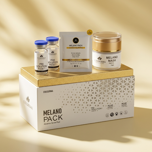 Cosderma Melano Pack - For Effective Skin Lightening, Pigmentation,Melasma| Professional Derma Pack