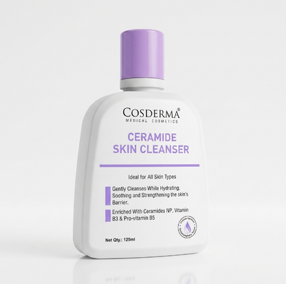Cosderma Ceramide Skin Cleanser – Hydrating & Barrier Strengthening Cleanser for All Skin Types