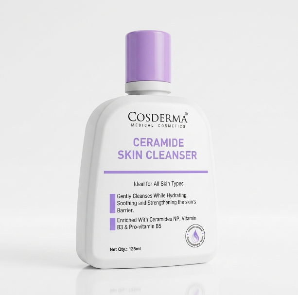 Cosderma Ceramide Skin Cleanser – Hydrating & Barrier Strengthening Cleanser for All Skin Types