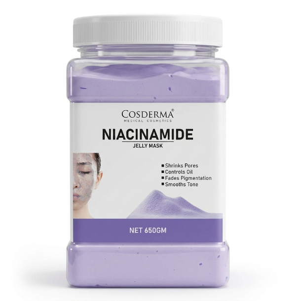 Cosderma Niacinamide Jelly Mask – Pore-Minimizing, Oil-Control & Brightening Face Mask (650gm)