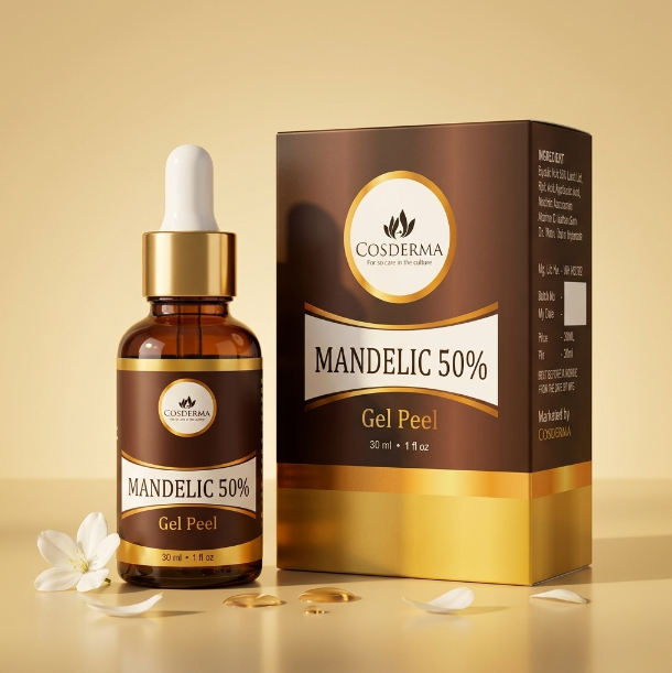 Cosderma Mandelic Peel 50% | Exfoliating Facial Peel for Youthful & Clear Skin | Professional Derma Peel