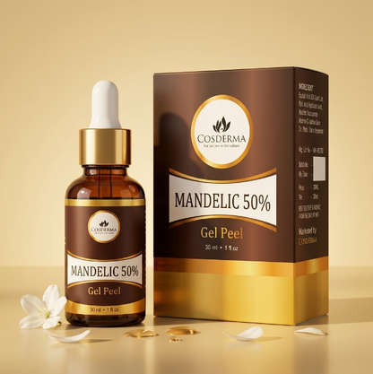 Cosderma Mandelic Peel 50% | Exfoliating Facial Peel for Youthful & Clear Skin | Professional Derma Peel